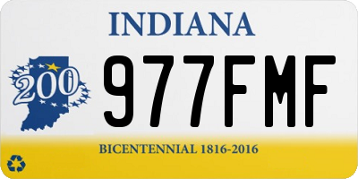 IN license plate 977FMF