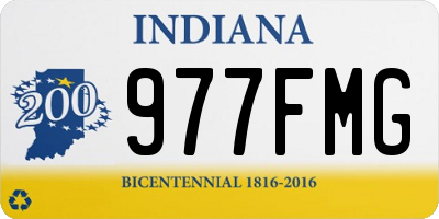 IN license plate 977FMG