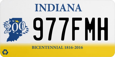 IN license plate 977FMH