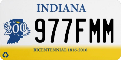IN license plate 977FMM