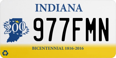 IN license plate 977FMN