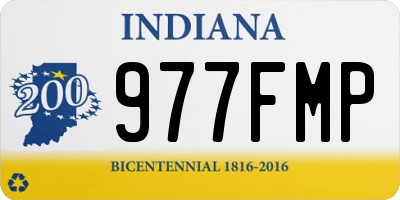 IN license plate 977FMP
