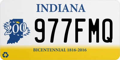 IN license plate 977FMQ