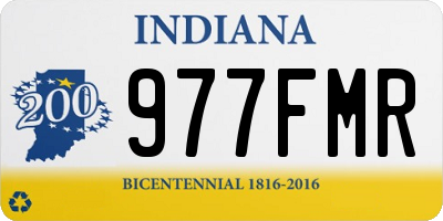 IN license plate 977FMR