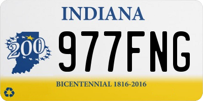 IN license plate 977FNG