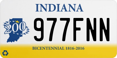 IN license plate 977FNN