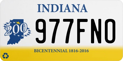 IN license plate 977FNO