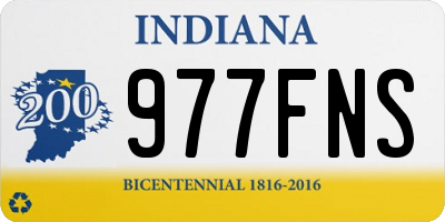 IN license plate 977FNS