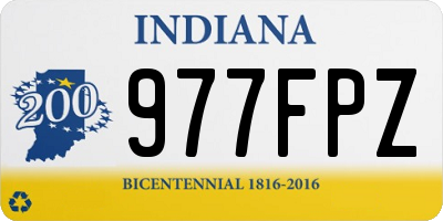 IN license plate 977FPZ