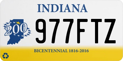 IN license plate 977FTZ