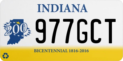 IN license plate 977GCT