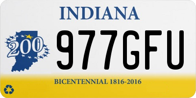 IN license plate 977GFU