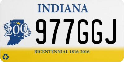 IN license plate 977GGJ