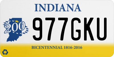 IN license plate 977GKU