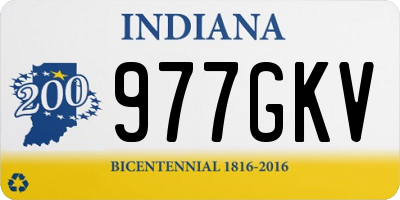 IN license plate 977GKV