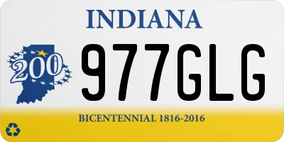 IN license plate 977GLG