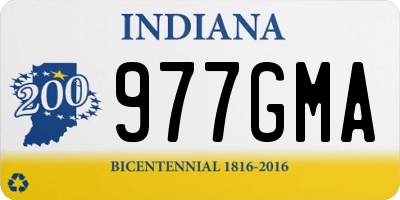 IN license plate 977GMA
