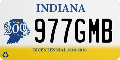 IN license plate 977GMB