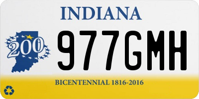 IN license plate 977GMH