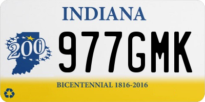 IN license plate 977GMK