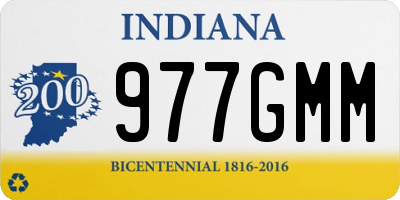IN license plate 977GMM
