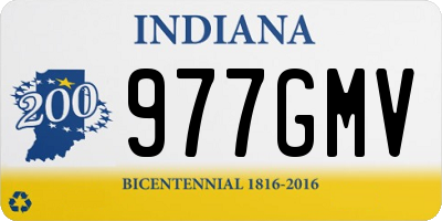 IN license plate 977GMV