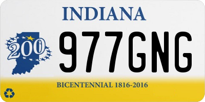 IN license plate 977GNG