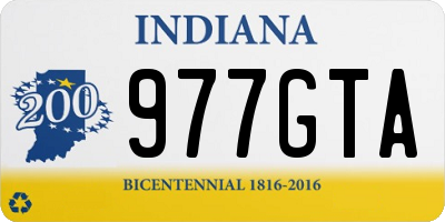 IN license plate 977GTA