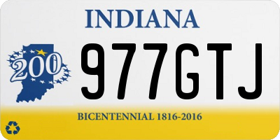 IN license plate 977GTJ