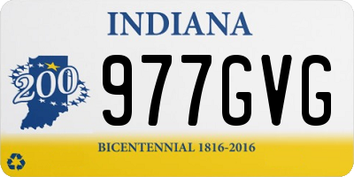 IN license plate 977GVG