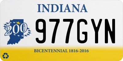 IN license plate 977GYN