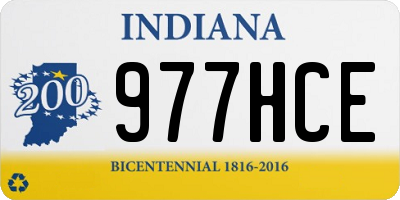 IN license plate 977HCE