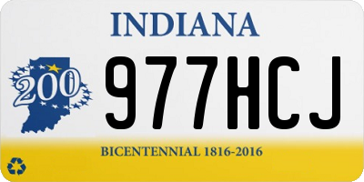 IN license plate 977HCJ