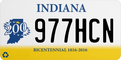 IN license plate 977HCN