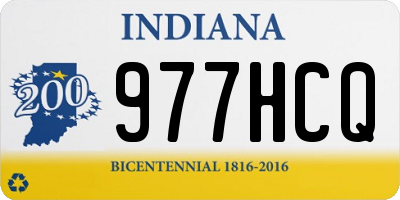 IN license plate 977HCQ