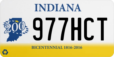 IN license plate 977HCT