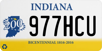 IN license plate 977HCU