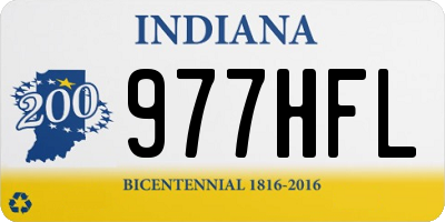 IN license plate 977HFL