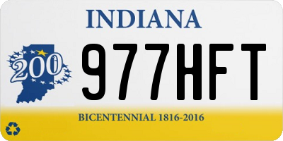 IN license plate 977HFT