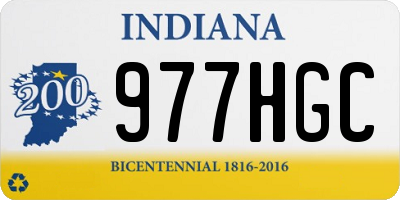 IN license plate 977HGC