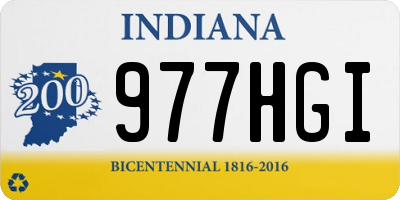 IN license plate 977HGI
