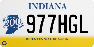 IN license plate 977HGL