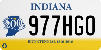 IN license plate 977HGO