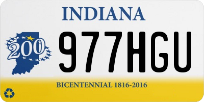 IN license plate 977HGU
