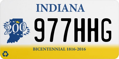IN license plate 977HHG