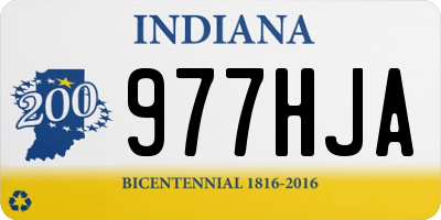 IN license plate 977HJA