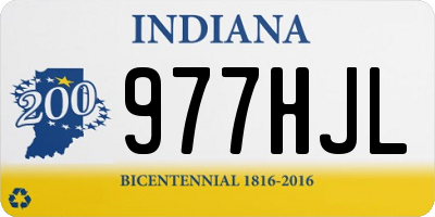 IN license plate 977HJL