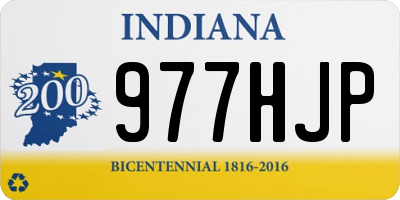 IN license plate 977HJP