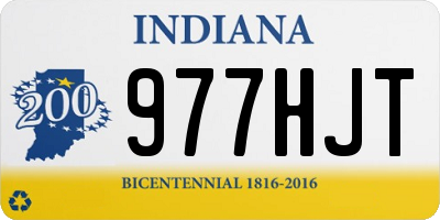 IN license plate 977HJT