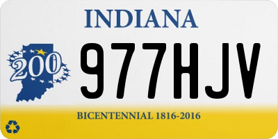 IN license plate 977HJV
